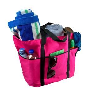 Large Capacity Folding Travel Bag - Water Resistant Tote - Travel Duffle - Gym